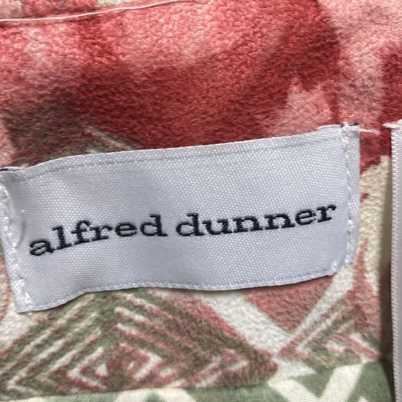 Alfred Dunner Multi Color Full Zip Jacket Size 14 - Picture 4 of 6